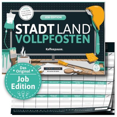 Denkriesen Job Edition WissensSpiel ArbeitsOuiz Geschenk für BetriebsFeier