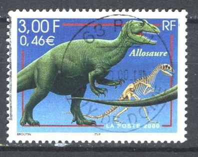 Frankreich Mi 3475 gest Allosaurus mot4046