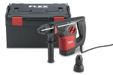 Flex Kombi-Bohrhammer CHE 4-32 R SDS-plus und Schnellspannfutter in L-Boxx # 468029