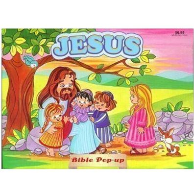 Jesus Bible Pop up" 3D Kinder Buch Für Religion Verlag Playmore Waldman