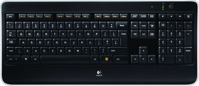 Logitech Wireless Illuminated Keyboard K800 DE QWERTZ