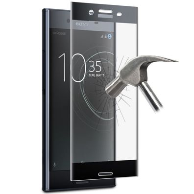 Puro GlasSchutzFolie 9H HartGlas DisplayFolie für Sony Xperia XZ Premium