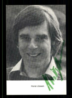 Horst Jüssen Autogrammkarte Original Signiert + F 2239