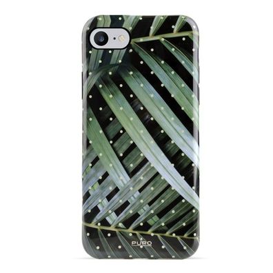 Puro Glam Cover Brilliant Leaves Case SchutzHülle Tasche für iPhone 7 8 SE 2020