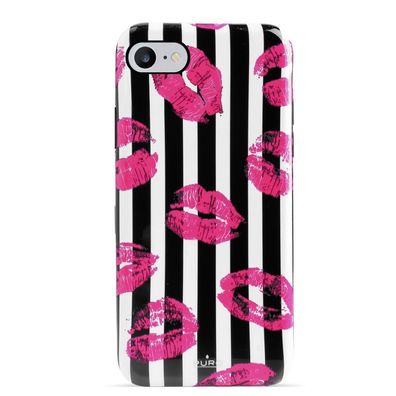 Puro Glam Cover Kiss Case SchutzHülle Tasche Schale für iPhone 7 8 SE 2020