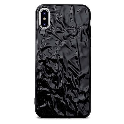 Puro Glam Cover Metal Case SchutzHülle SnapOn Tasche Schale für iPhone X XS