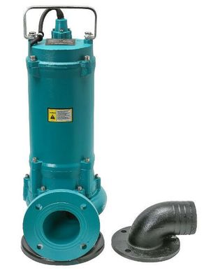 3 KW Fäkalienpumpe Tauchpumpe Schmutzwasserpumpe Schneidmesser 1200l/ min PROFI