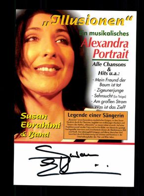 Susan Ebrahimi Autogrammkarte Original Signiert ## BC 88707