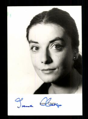 Irene Clarin Rüdel Autogrammkarte Original Signiert + F 2190