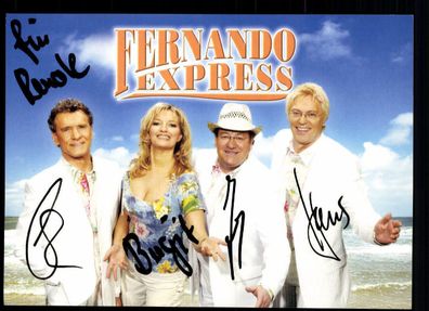 Fernando Express Autogrammkarte Original Signiert ## BC 49011