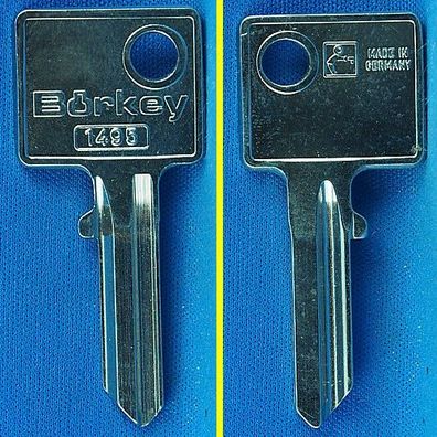 Schlüsselrohling Börkey 1495 für Burgwächter Panther Vorhängeschlösser