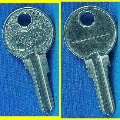Schlüsselrohling Börkey 1287 für Neiman-Basta / Fahrradschlösser, Tankverschlüsse