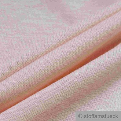 0,5 Meter Stoff PUL Baumwolle Polyurethan Single Jersey rosa wasserundurchlässig