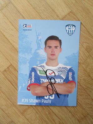 Handball Bundesliga TBV Lemgo Saison 20/21 Shawn Pauly - handsign. Autogramm!!!