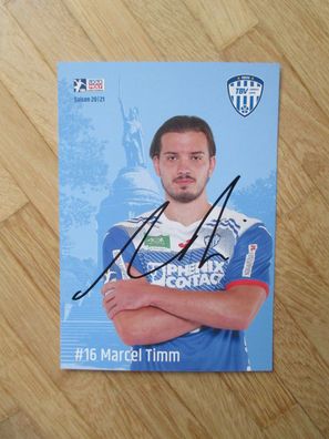 Handball Bundesliga TBV Lemgo Saison 20/21 Marcel Timm - handsign. Autogramm!!!