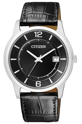 Citizen | Herrenuhr schwarz klassisch analog BD0021-01E