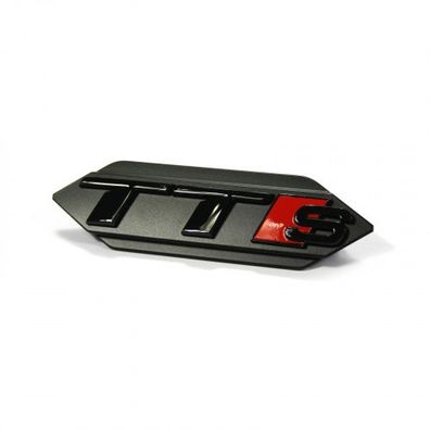 Original Audi TTS Schriftzug Clip schwarz Kühlergrill Black Edition 8S0071805