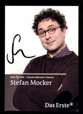 Stefan Mocker Eine für alle Autogrammkarte Original Signiert + F 2132