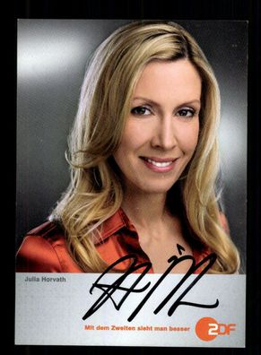Julia Horvat Alisa folge deinem Herzen Autogrammkarte Original Signiert + F 2115