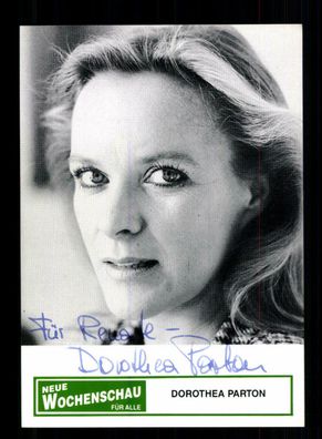 Dorothea Parton Autogrammkarte Original Signiert + F 2197