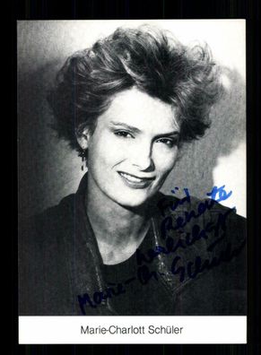 Marie Charlott Schüler Autogrammkarte Original Signiert + F 2551