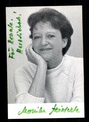 Monika Hirschle Autogrammkarte Original Signiert + F 2508