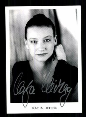 Katja Liebing Autogrammkarte Original Signiert + F 2390