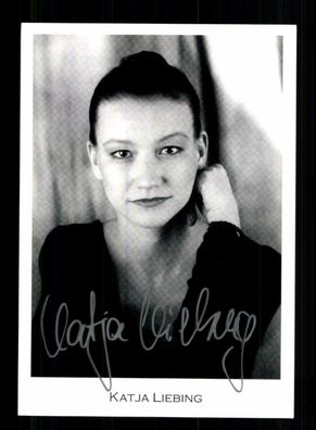 Katja Liebing Autogrammkarte Original Signiert + F 2391