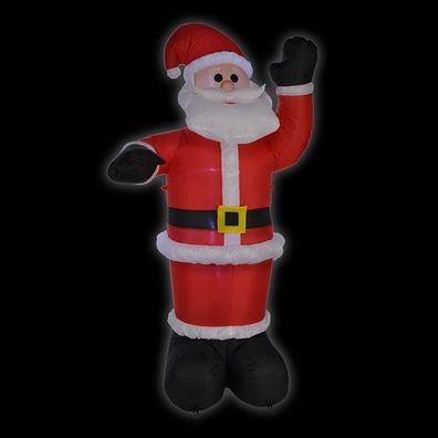 LED Air-Blown Weihnachtsmann 1,8m selbstaufblasend IP44 aussen HI 54113
