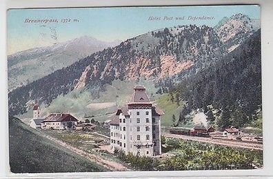 63345 Ak Brennerpass Hotel Post und Dependance 1909