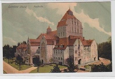 63462 Ak Landau (Pfalz) Festhalle 1908