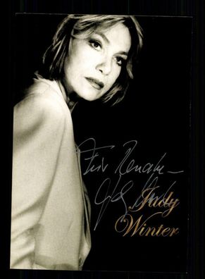 Judy Winter Autogrammkarte Original Signiert + F 2532
