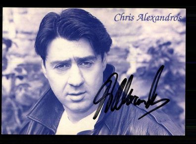Chris Alexandros Autogrammkarte Original Signiert + F 2715