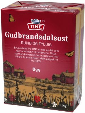 Gudbrandsdalen Gjetost 1kg TOP Angebot Kühlversand
