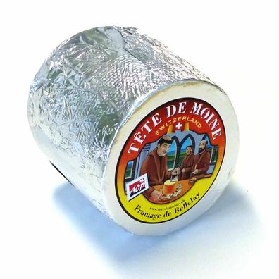 Tete de Moine AOP Mönchskopfkäse 850g ganzer Laib für Girolle Käsehobel