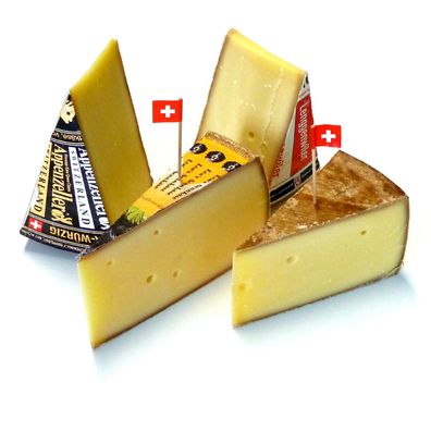 Schweizer Käse Sortiment rezent kräftig gereift ca 1,2 kg