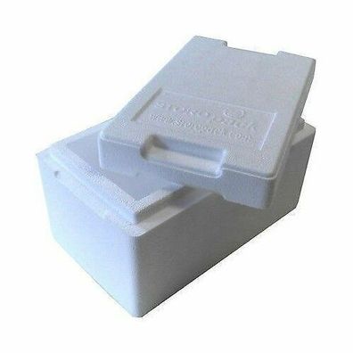 Isolierbox mit Deckel 4,7 L 330 x 200 x 185 mm Styroporbox Kühlbox Thermobox