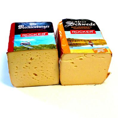 Alter Schwede und Alt Mecklenburger Käse kräftig würzig Rotschmiere 600g