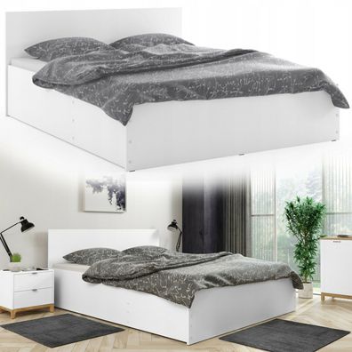 Bett mit Lattenrost mit/ ohne Matratze Bettkasten Jugendbett Doppelbett