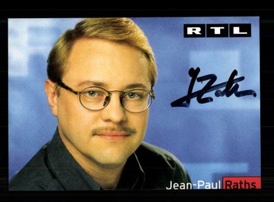 Jean Paul Raths RTL Autogrammkarte Original Signiert + F 2656