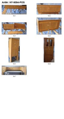 Möbelposten für Selbstausbau, gebraucht, 7tlg für Wohnwagen/ Kastenwagen o.ä.