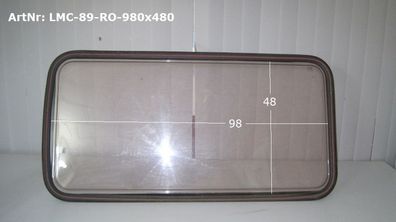 LMC Wohnwagenfenster gebraucht 98 x 48 Roxite80 D401 9010/9102