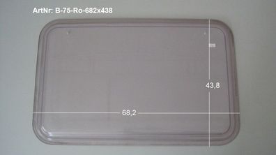 Bürstner Wohnwagenfenster Roxite 68,2 x 43,8 gebraucht