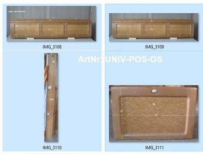 Möbelposten gebraucht: 2x Oberschrank 185 x 44, 1x Regalleiste + 1 Schubladenbox