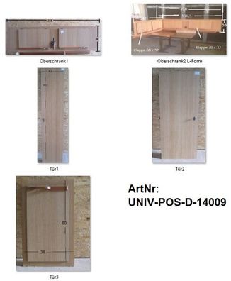 Möbel-Posten Dethleffs für Selbstausbau gebraucht (Oberschränke + Türen)