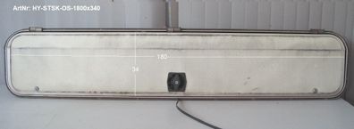 Hymer Wohnmobil Staufachklappe 180 x 34 gebraucht (für B550) ohne Schlüssel