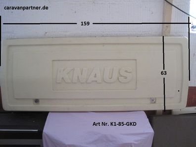 Knaus Wohnwagen Gaskastendeckel 159 x 63 gebr (zB Südwind 485 Typ 8403 BJ86) Sonde...