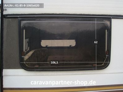 Knaus Wohnwagenfenster 106,5x62 Birkholz DR/2 D2010 (zB Azur 560)