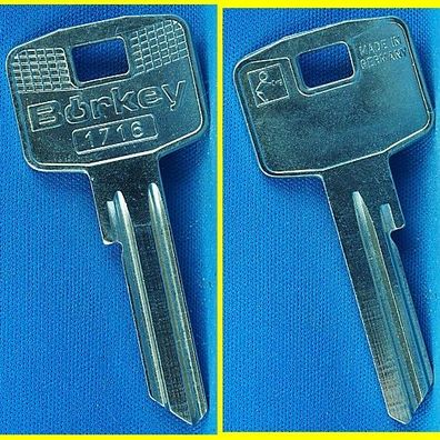 Schlüsselrohling Börkey 1716 für verschiedene Gera Profilzylinder