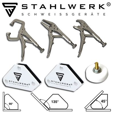 Stahlwerk Schweißzubehör Mini Werkzeug Set - Schweißen, Modellbau, KFZ, 6 teilig